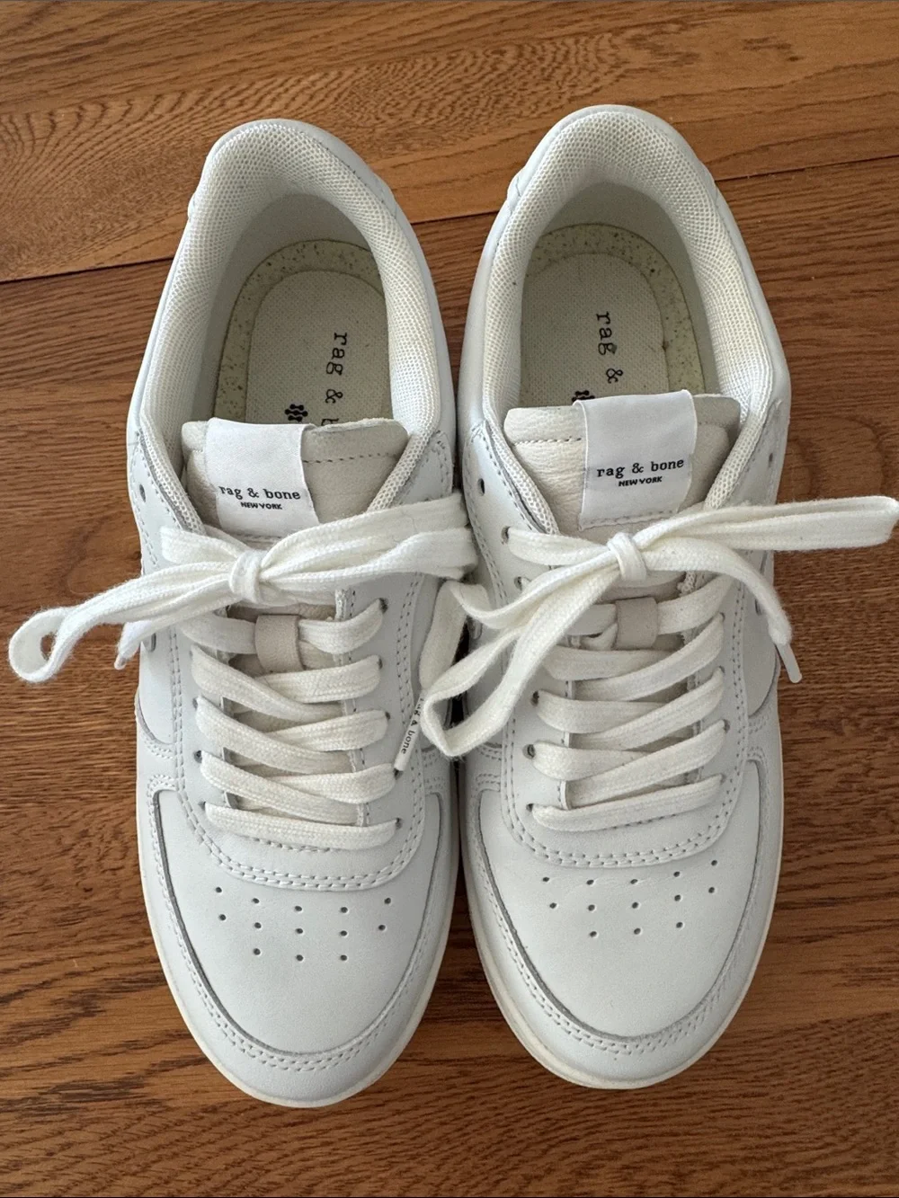 rag & bone women’s White Low-Top Sneakers - Clean Casual Style